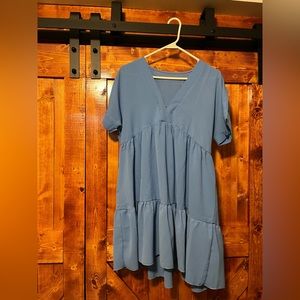 Blue dress SHEIN M